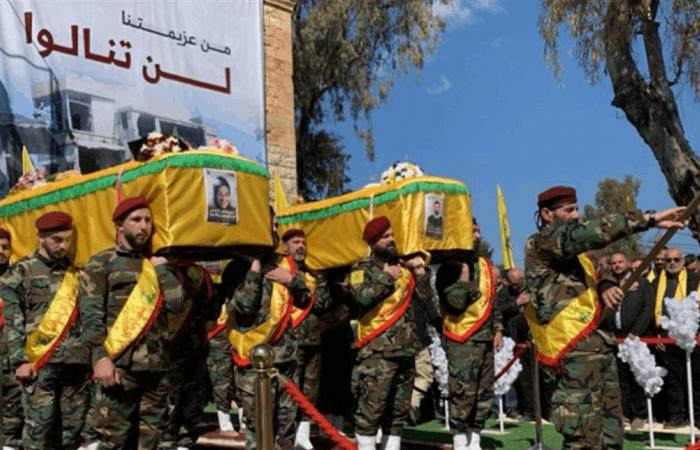 حزب الله شيع الشهداء من عائلة مرجي في بليدا