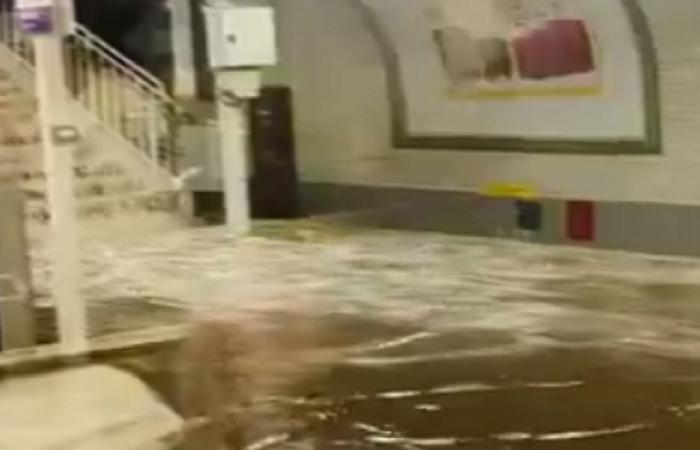 بالفيديو: الأمطار تشل حركة النقل في باريس