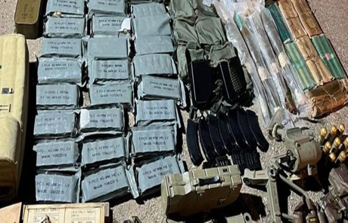 بالجرم المشهود.. سوري يهرب قذائف وذخائر عبر الحدود!