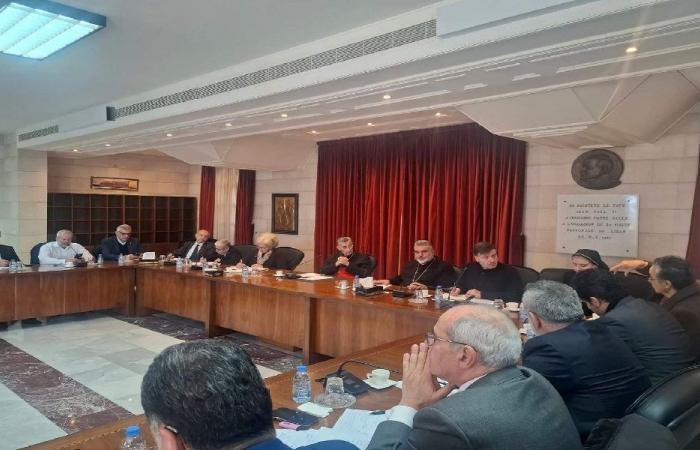 إجتماع تربوي في بكركي