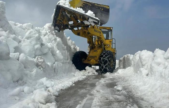 هذه هي الطرقات المقطوعة بسبب تراكم الثلوج