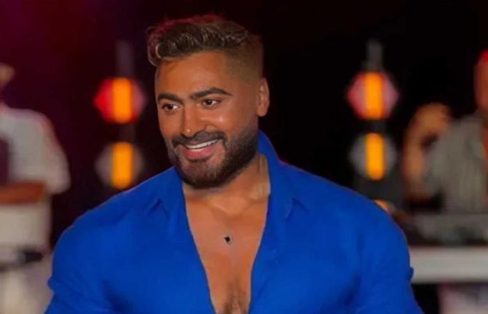 بعد أزمته الصحية الأخيرة.. تامر حسني يوجه رسالة غامضة تُثير تساؤلات الجمهور (صورة)