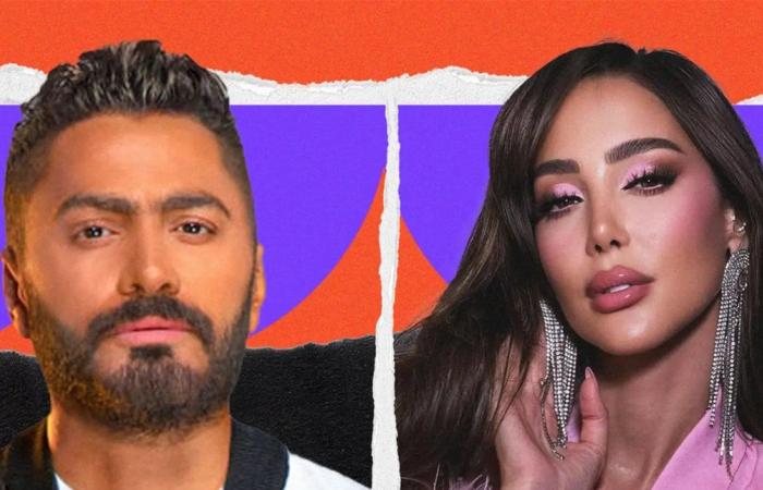 على الرغم من طلاقهما.. بسمة بوسيل وتامر حسني يحتفلان معا بالعام الجديد! (صورة)