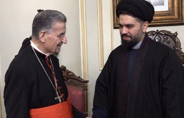 مرتضوي يزور الراعي مهنئا بالأعياد