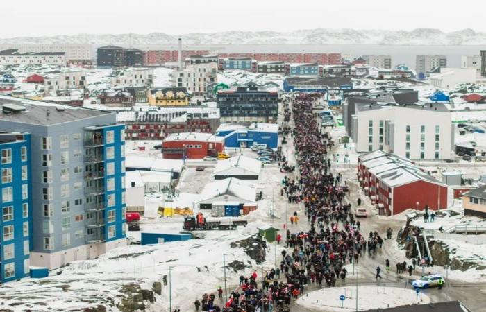 مسيرة حاشدة في غرينلاند احتجاجًا على تهديدات ترامب