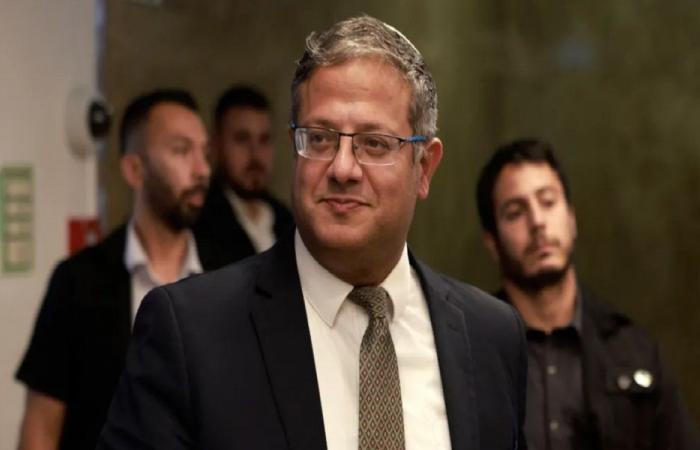 بن غفير يحذر من بقاء “حماس” في غزة