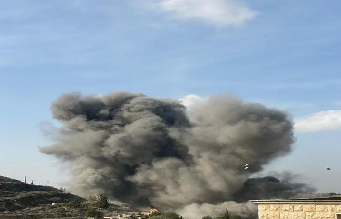 حصيلةأولية للغارة على خربة سلم