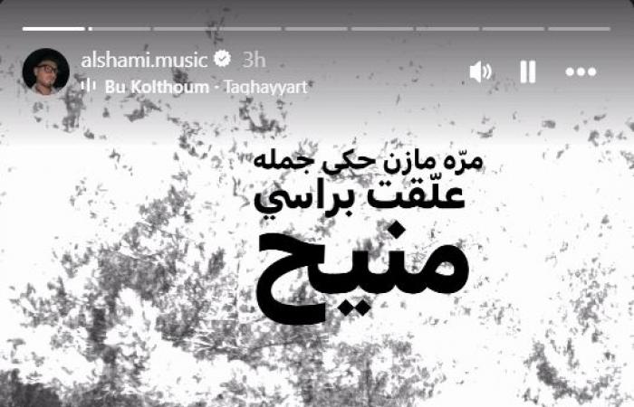 الشامي يخلّد ذكرى شقيقه برسالة مؤثرة (صور)