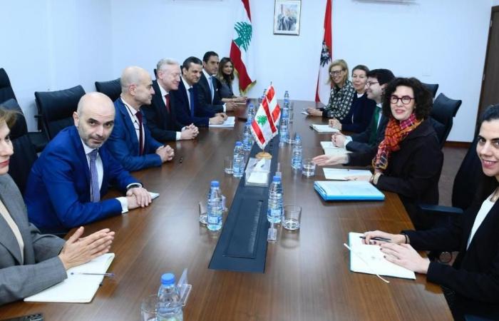 رجي: نؤكّد على أهمية دعم الجيش وعودة اللاجئين السوريين