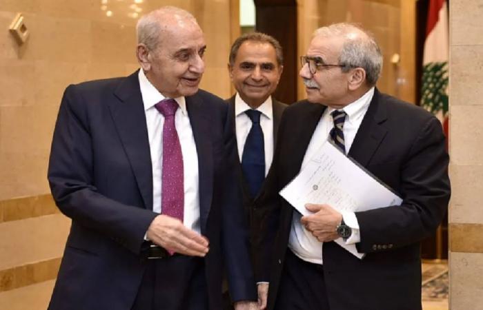 موضوع الخروقات الاسرائيلية بين بري وسلام