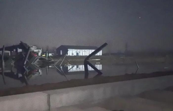 5 ضحايا إثر انهيار جسر في الصين (فيديو)