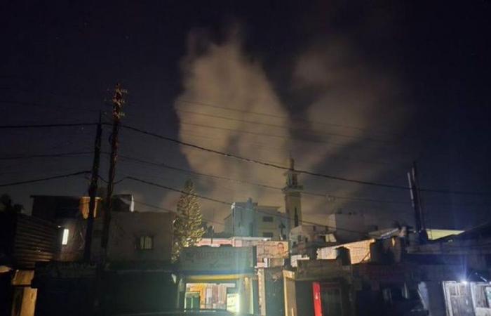 غارة تستهدف القليلة.. وسقوط إصابات