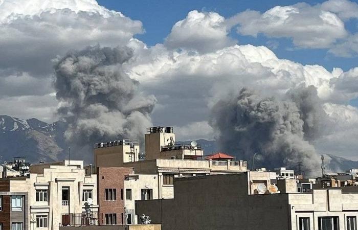 بالفيديو: دمار واسع في طهران