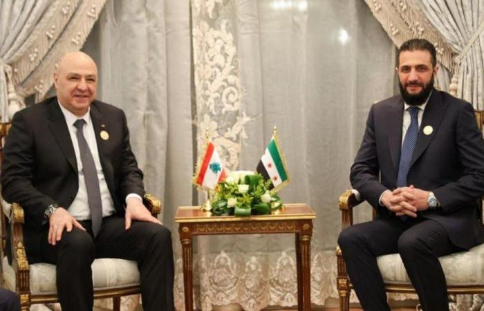 الشرع يتصل بعون: لضبط الحدود ومنع التفلت