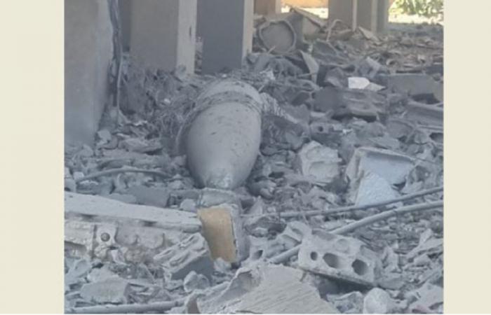 العثور على صاروخ اعتراضي إسرائيلي غير منفجر في هذه البلدة