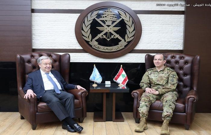 تطبيق الـ1701 ودعم الجيش بين هيكل وغوتيريش