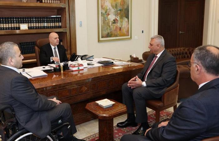 الأوضاع الأمنية بين عون واللواء شقير