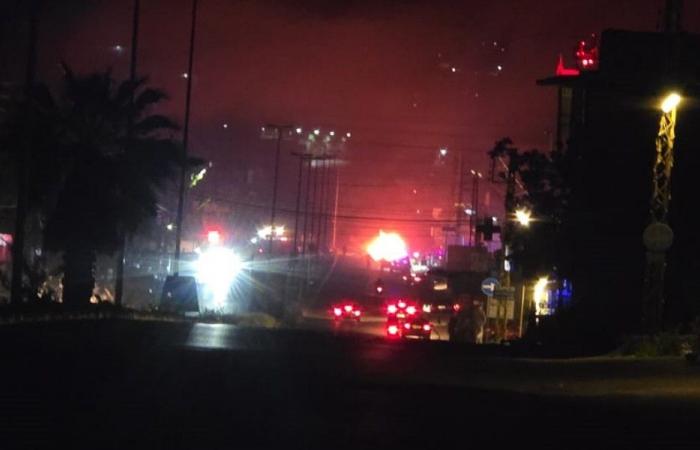 بالصور: غارات عنيفة تستهدف عدة مناطق جنوبية