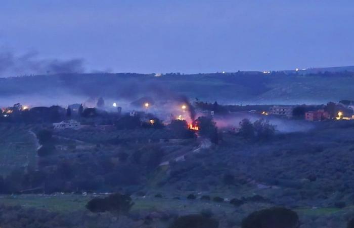 حصيلة الغارة على معركة – صور