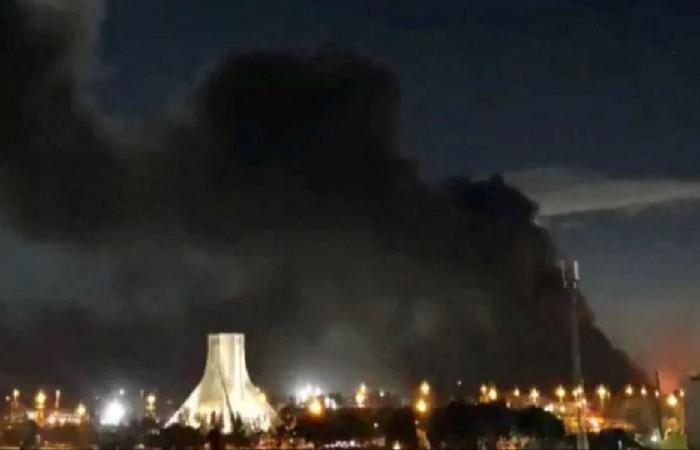 انفجارات تهز إيران