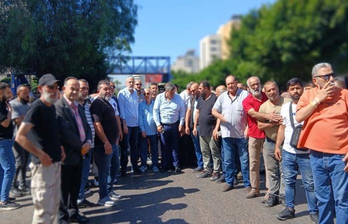 اعتصام رافض لأداء وزارة الشؤون الاجتماعية