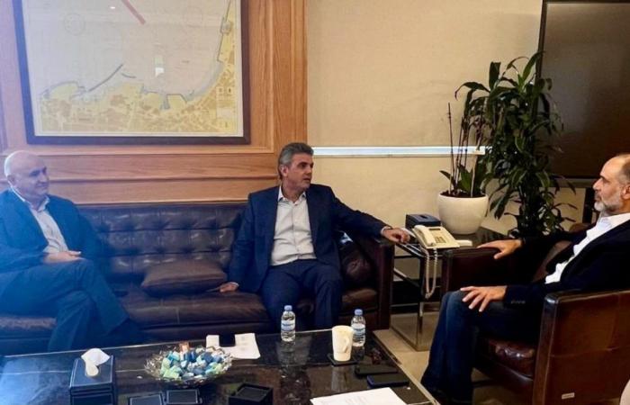 رسامني تابع مع الحواط والدكاش تأهيل أوتوستراد الضبية