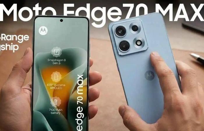 بمواصفات وسعر منافس.. موتورولا تستعد لإطلاق Edge 70 Max