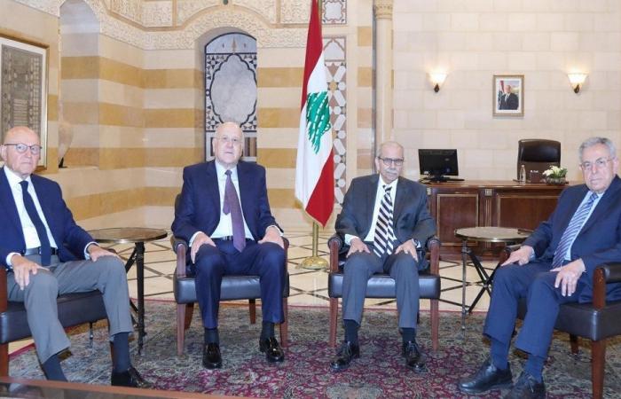 الأوضاع العامة بين سلام ورؤساء الحكومات السابقين